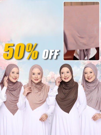 Solid color versatile headscarf