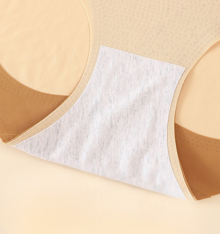 Hip-lifting color splicing panties