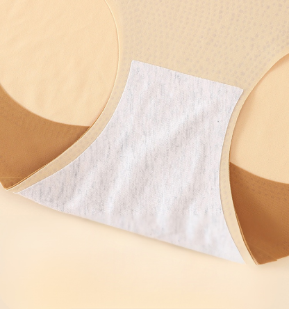  Hip-lifting color splicing panties