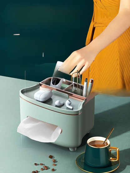 High-end handmade light luxury tissue box