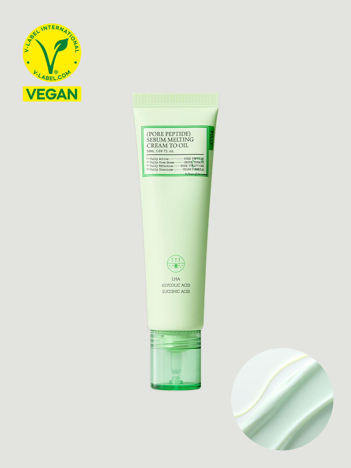 ✨New✨ FULLY 胜肽零毛孔潔淨霜50ml 