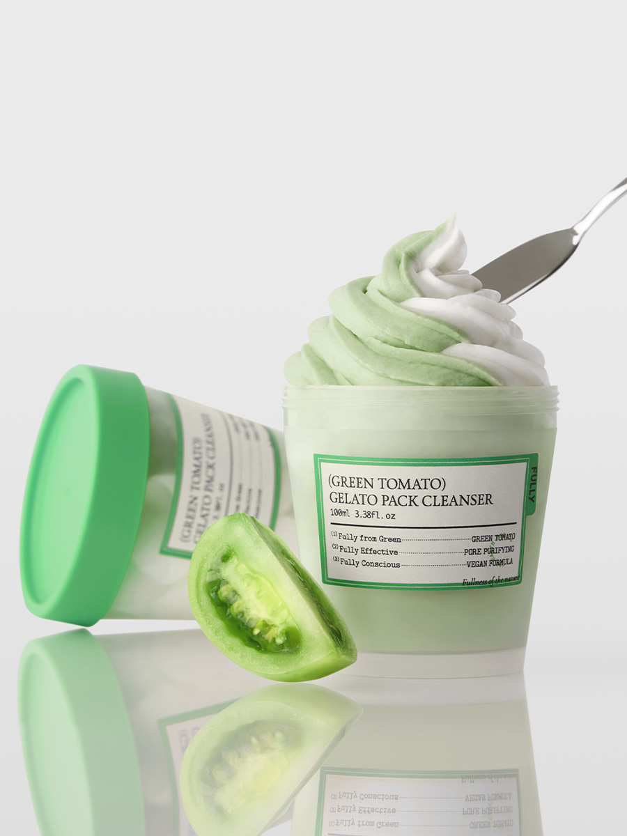 [17% OFF] FULLY 綠番茄水嫩潔淨雪糕面膜 100ml