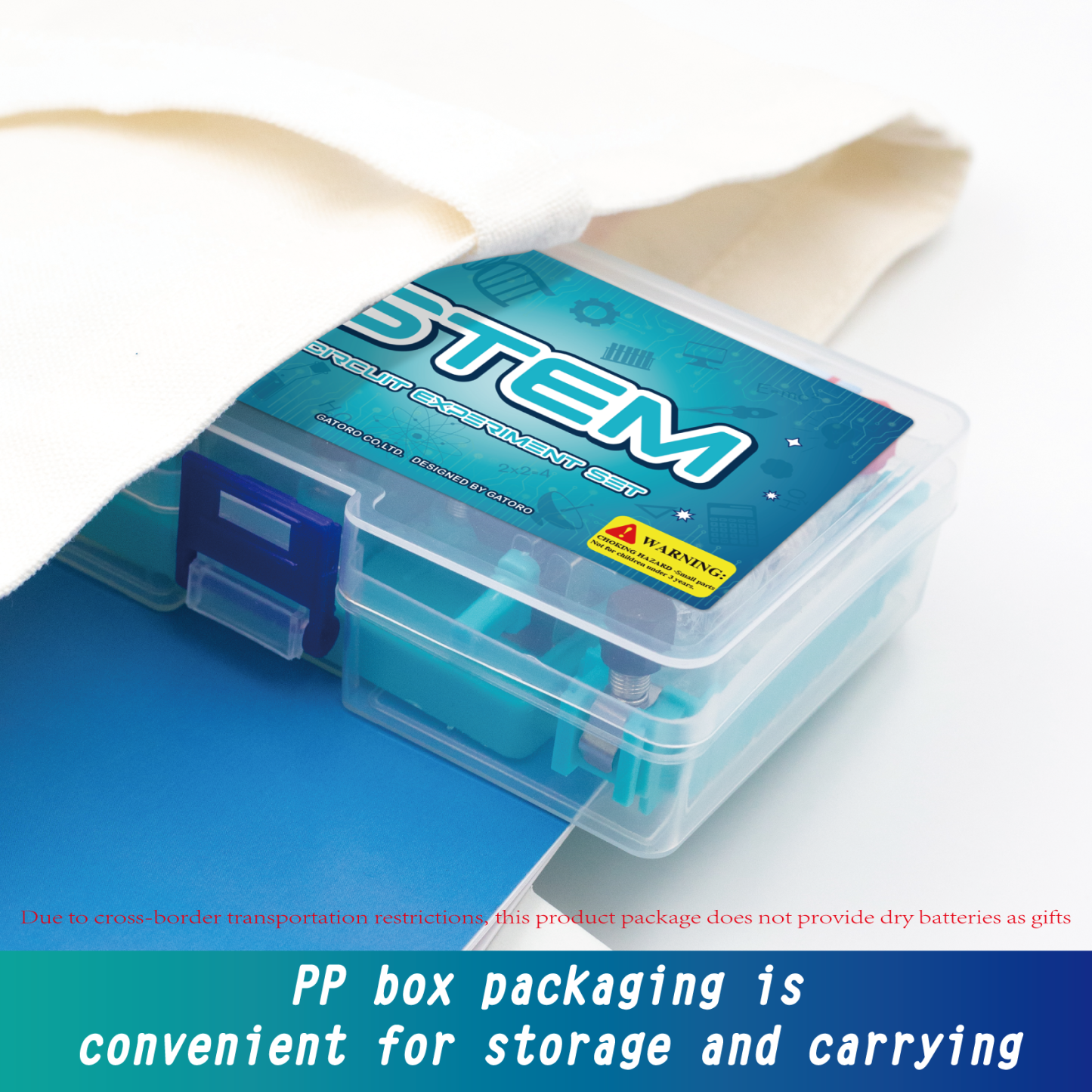 GATORO STEM Circuit Experiment Kit | Plastic Boxed