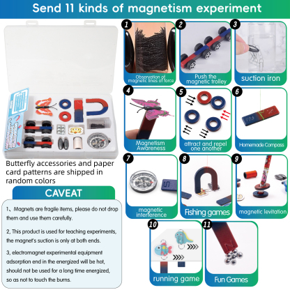 GATORO STEM Physics Magnet Set | Plastic Boxed