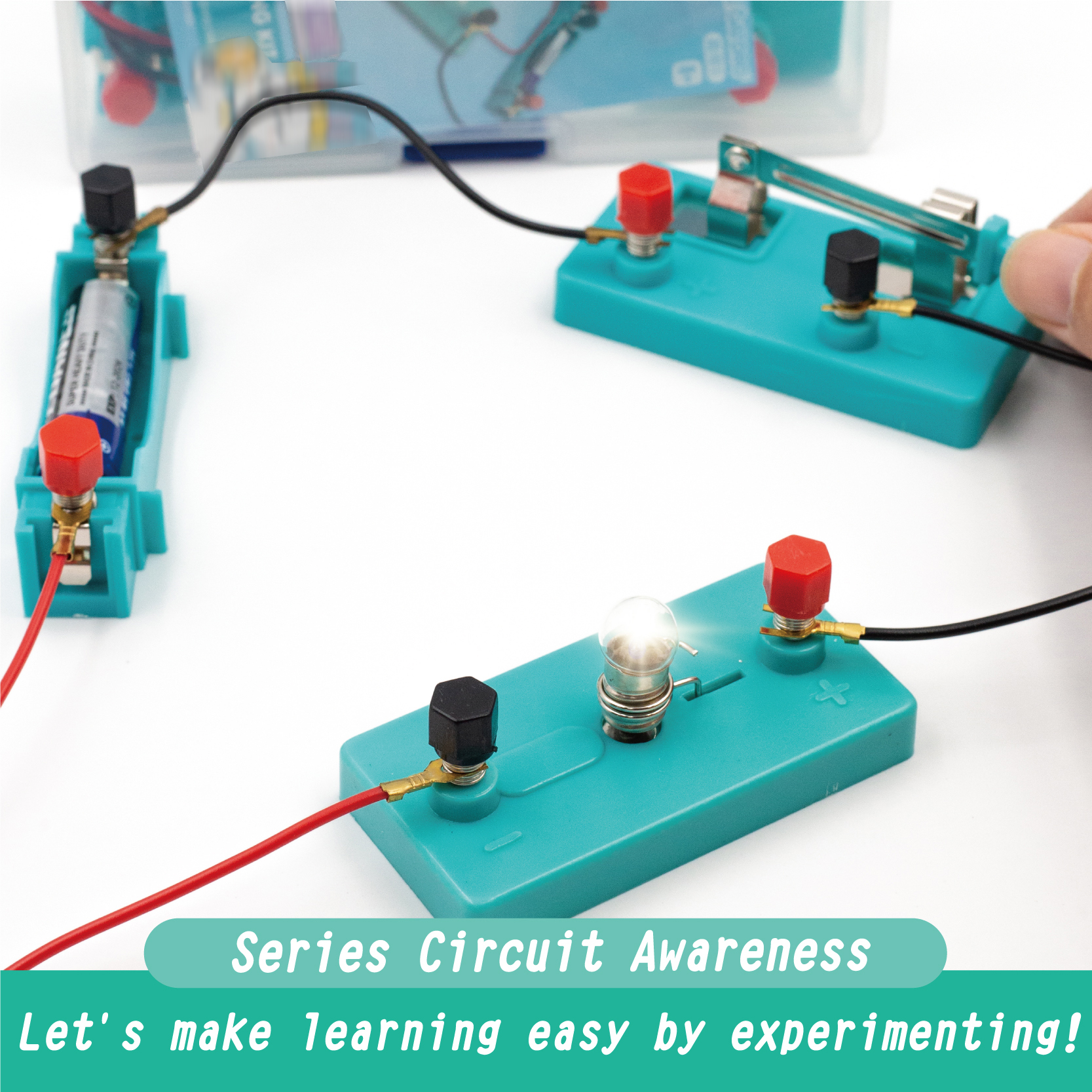 GATORO STEM Circuit Experiment Kit | Plastic Boxed