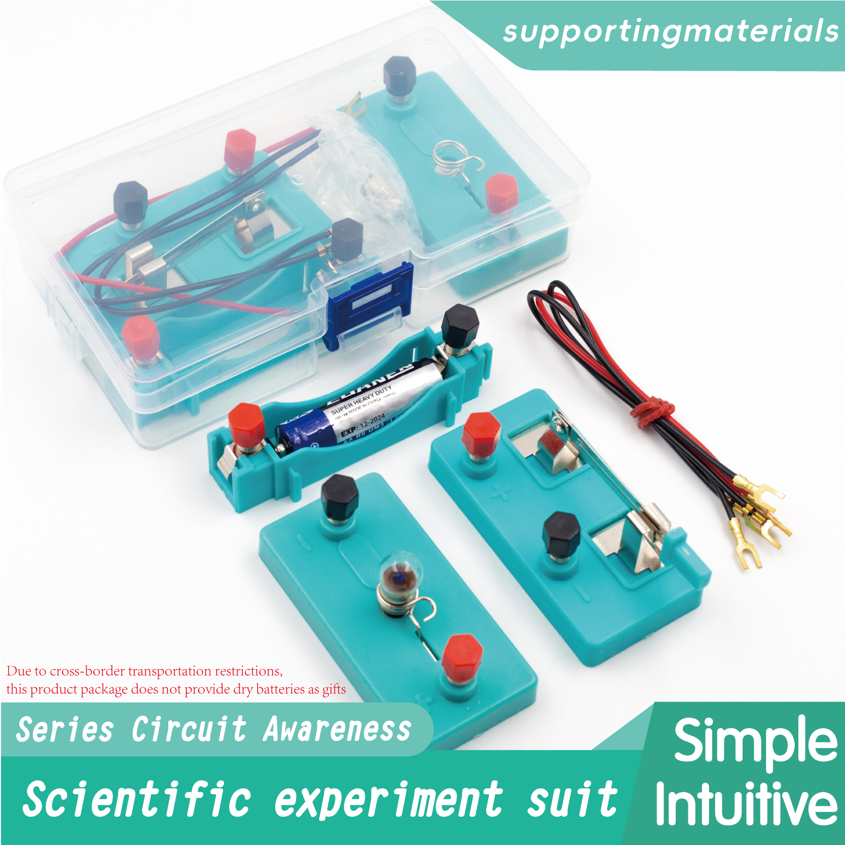 GATORO STEM Circuit Experiment Kit | Plastic Boxed