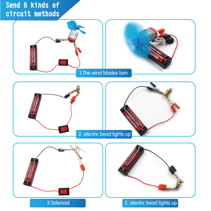 GATORO STEM Circuit Magnet Experiment Kit | Plastic Boxed