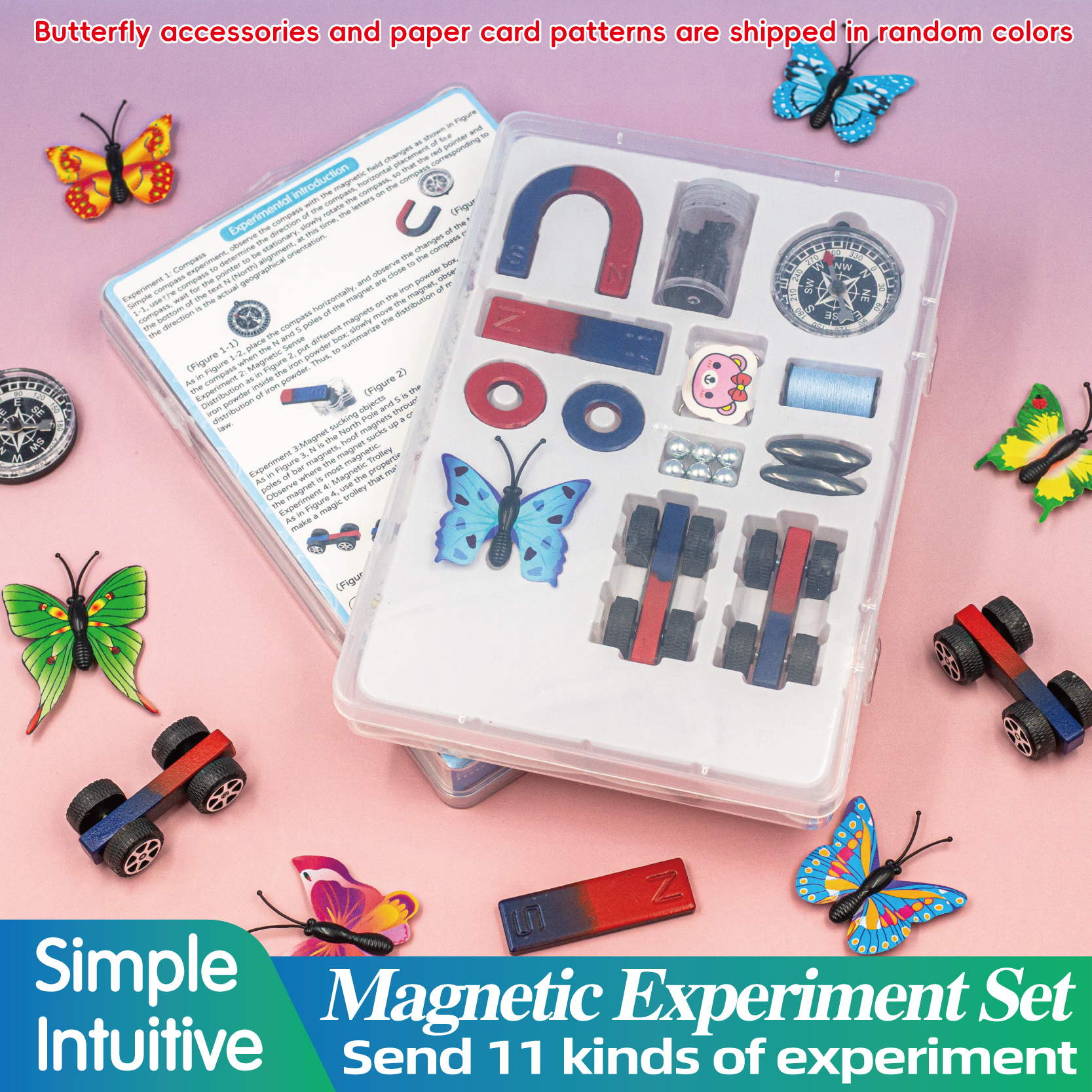 GATORO STEM Physics Magnet Set | Plastic Boxed