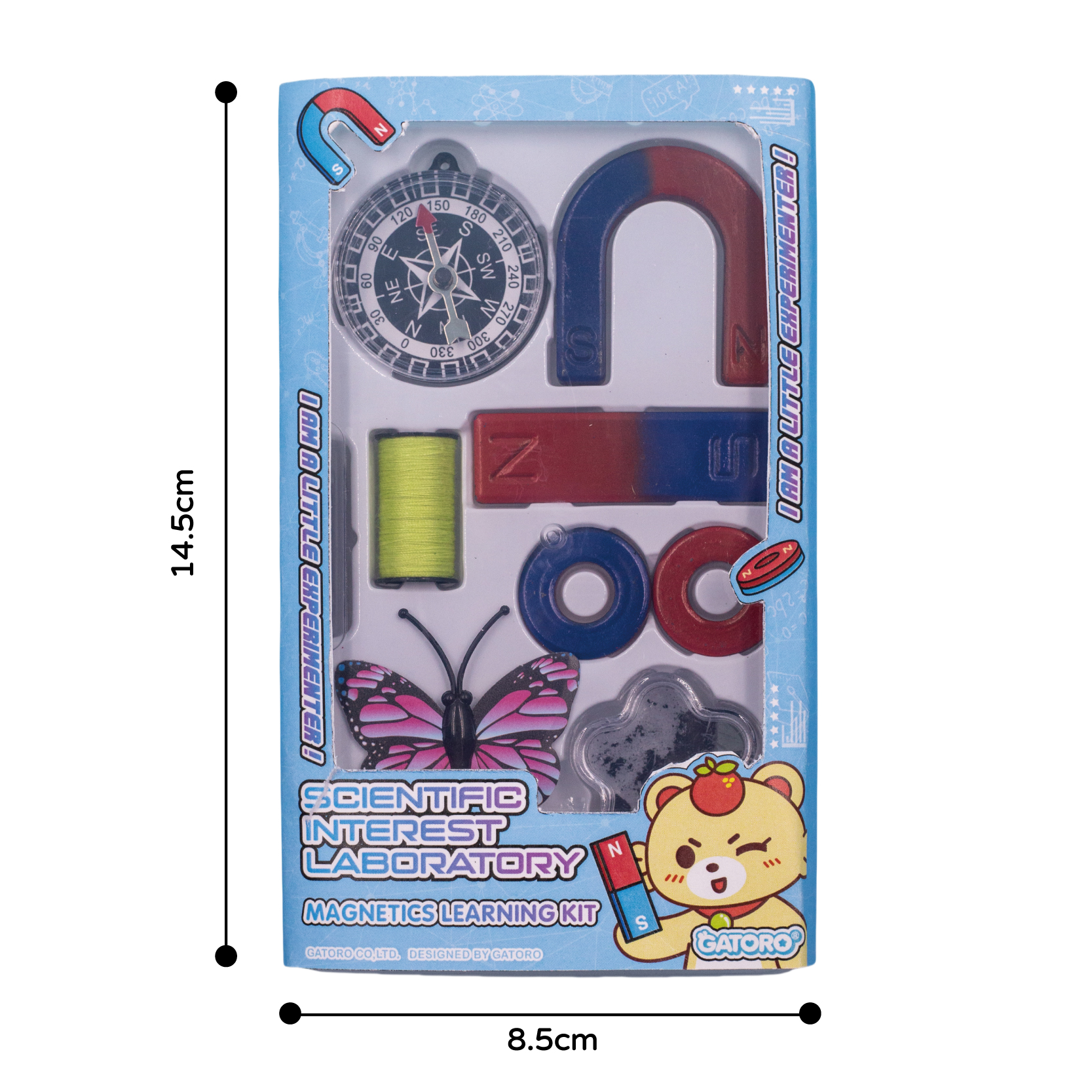 GATORO STEM Physics Magnet Set | Plastic Boxed