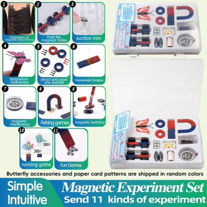 GATORO STEM Physics Magnet Set | Plastic Boxed
