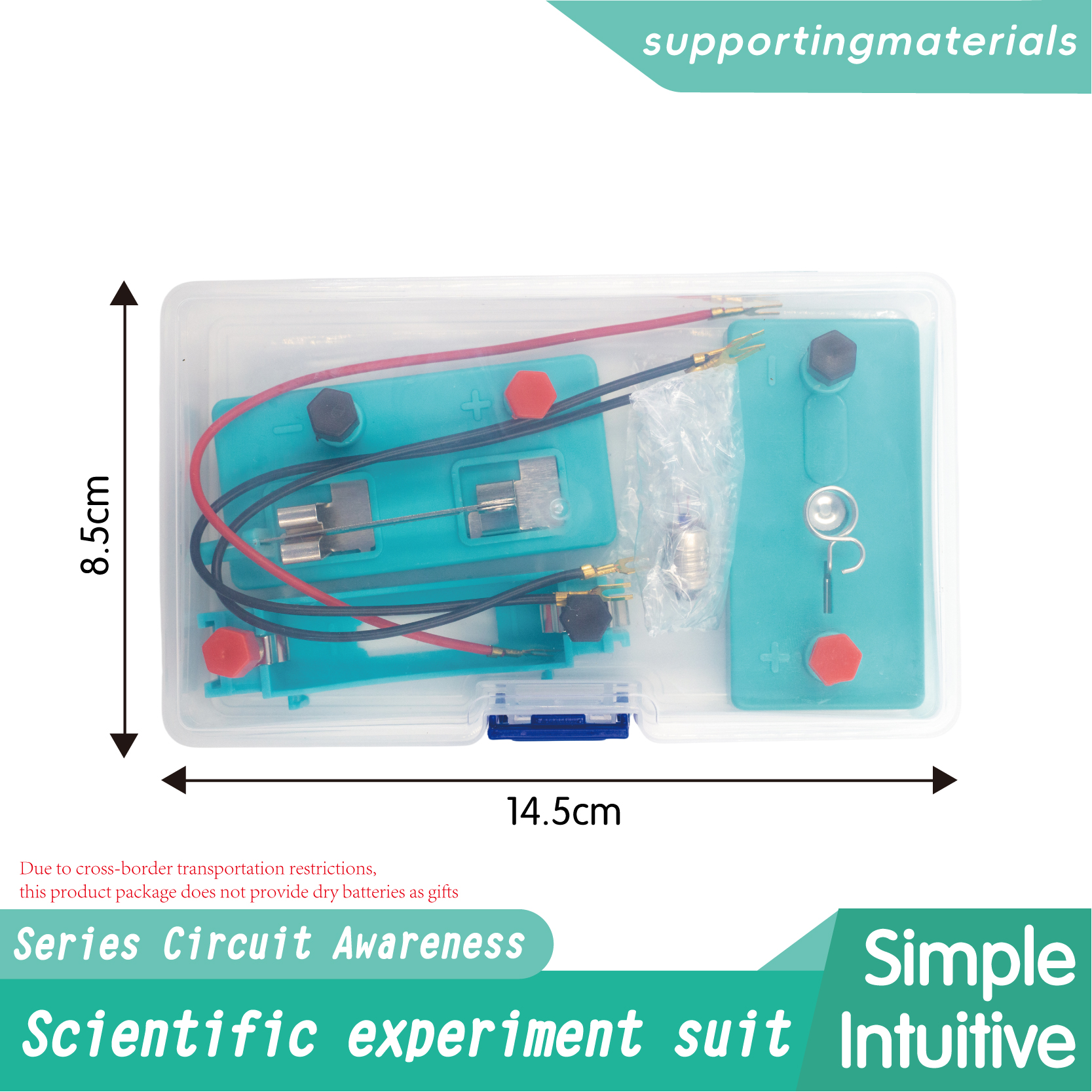 GATORO STEM Circuit Experiment Kit | Plastic Boxed
