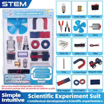 GATORO STEM Circuit Magnet Experiment Kit | Plastic Boxed