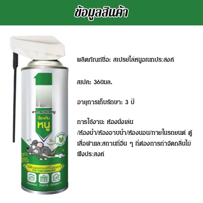 สเปรย์ไล่หนูอเนกประสงค์