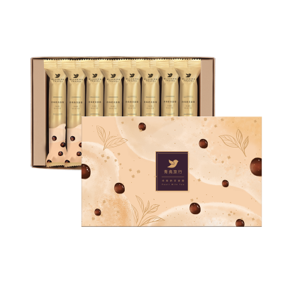 Travel Box-Pearl Milk Tea Egg Roll (8 packs/with gift bag)