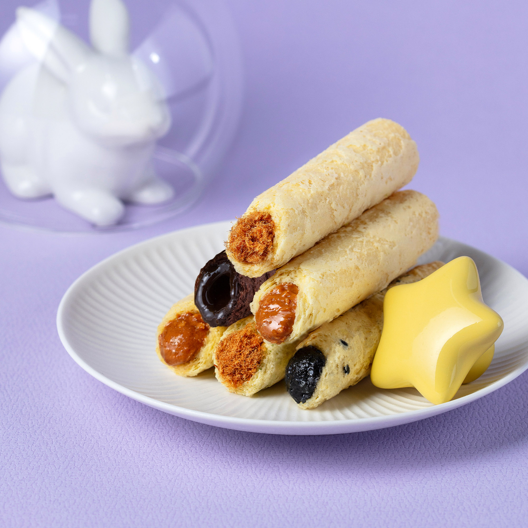 Moon Festival Gift Box - Chocolate Flavors (12 packs/with gift bag)