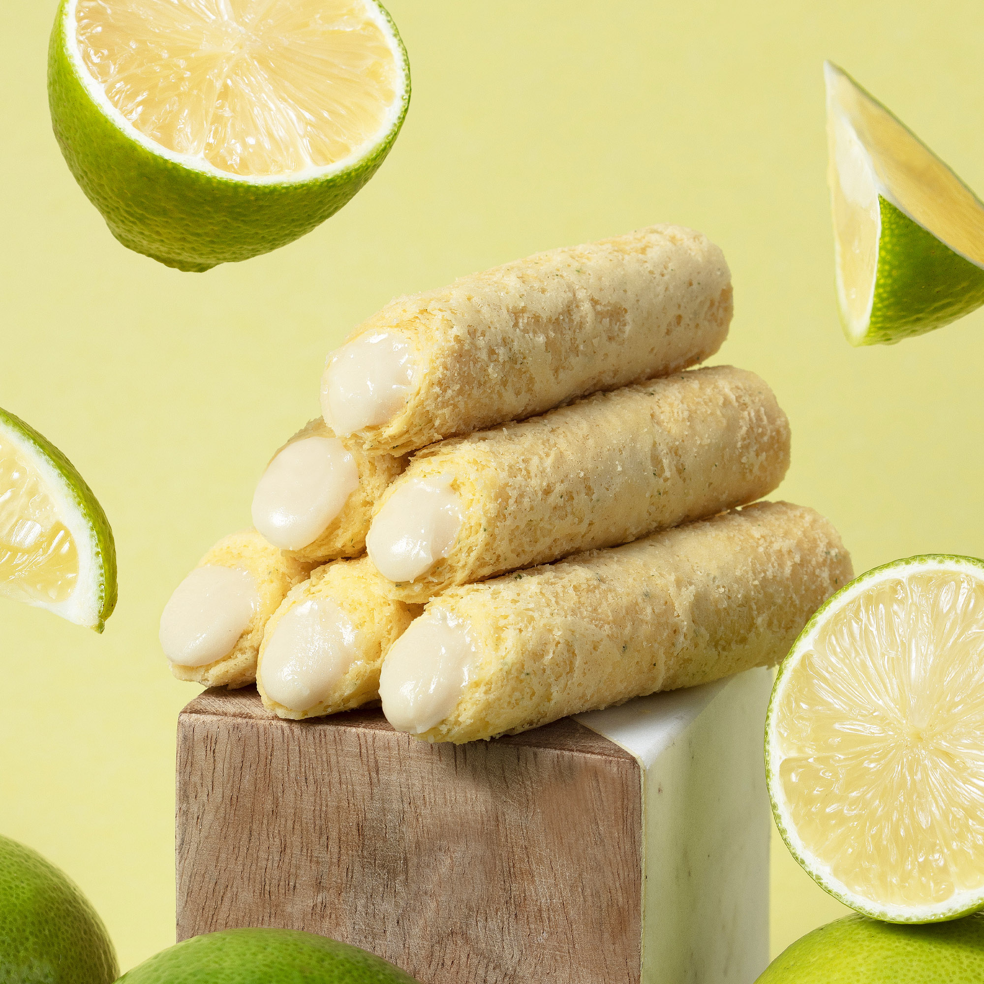 Travel Box-Creamy Lemon Egg Roll (8 packs/with gift bag)