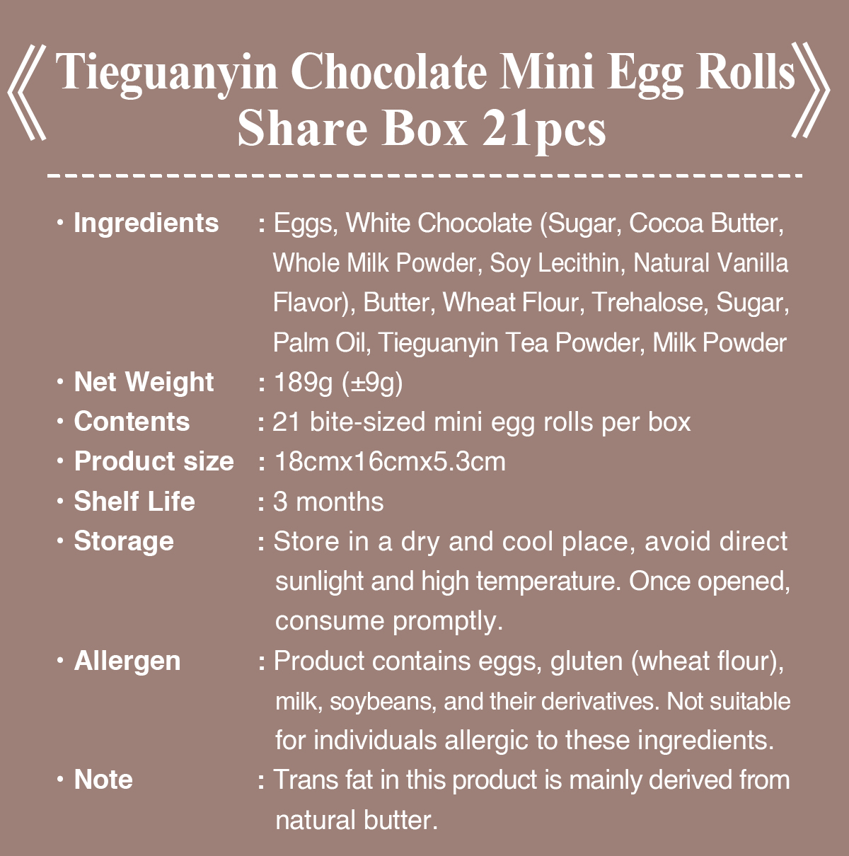 Premium ingredients eggs butter flour used in egg roll production