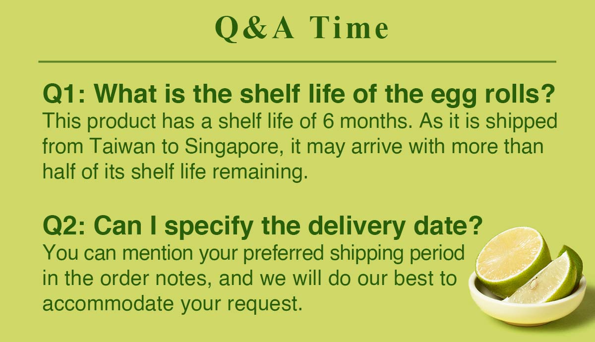 FAQ about Creamy Lemon Filled Egg Rolls.