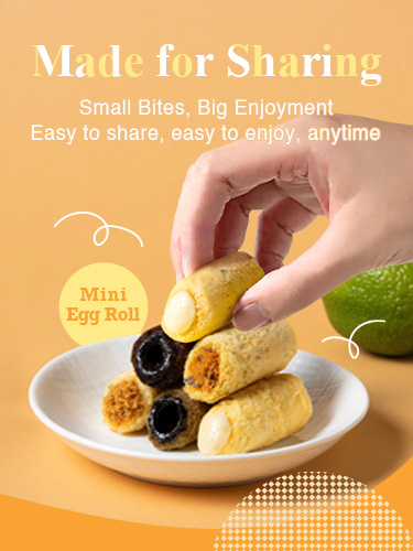 {"default":"Small Bites, Big Enjoyment.\nEasy to share, easy to enjoy, anytime."}
