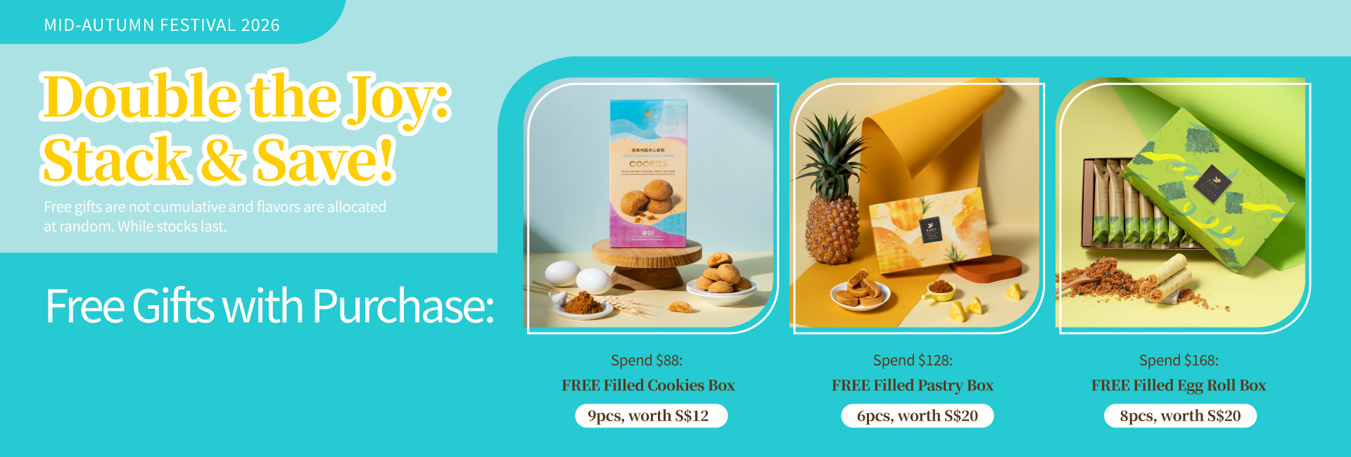 Mid-Autumn Festival free gifts with purchase