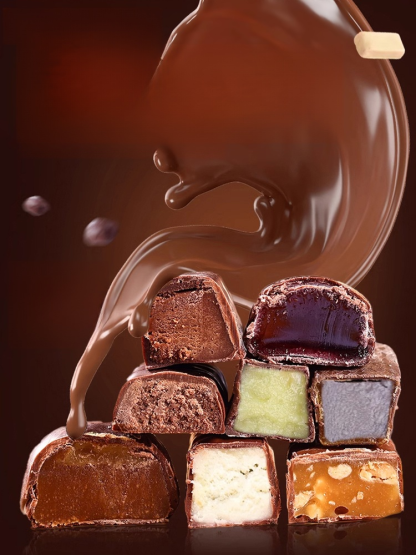 러시아 풍미 혼합 초콜릿 캔디