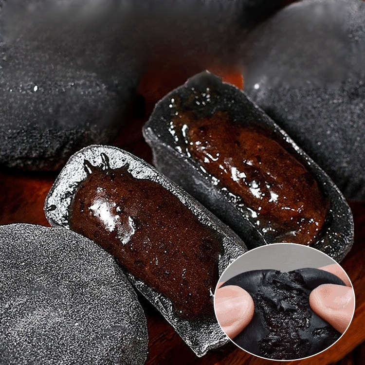 무설탕 블랙 오디 떡