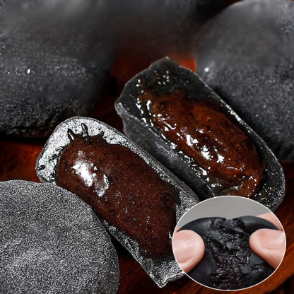 무설탕 블랙 오디 떡