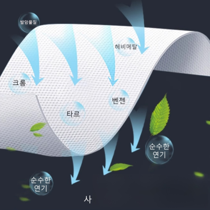 [담뱃재 떨 필요 없는] 휴대용 재떨이