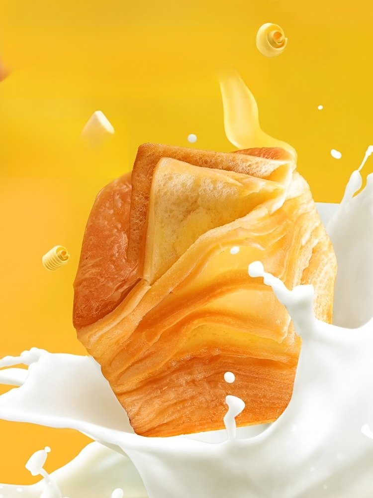 덴마크 왕실 빵집 장인이 정성스럽게 만든 물소 우유 크로와상 토스트