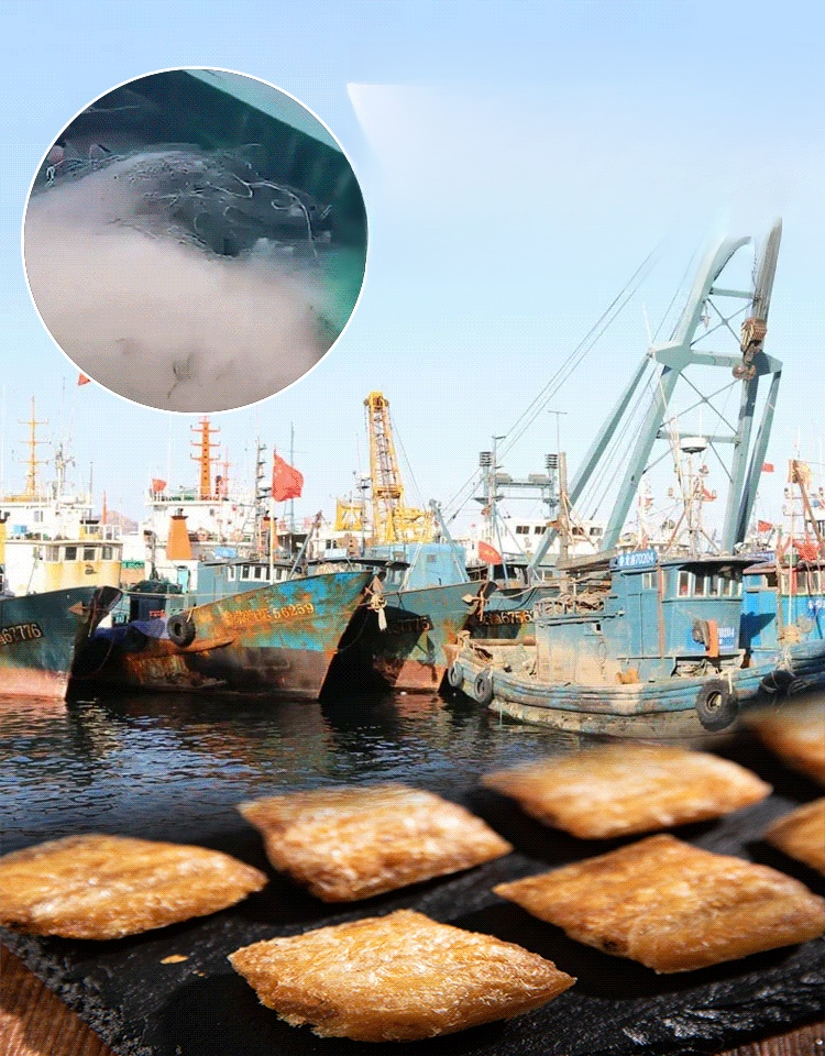 바삭바삭한 말린 갈치 간식