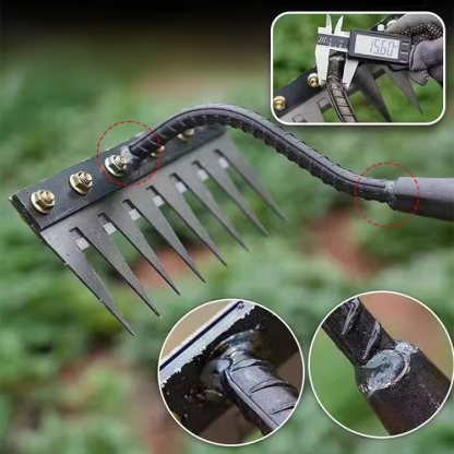 탈부착 가능 농업용 제초 망간강 갈퀴