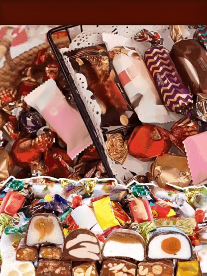 러시아 풍미 혼합 초콜릿 캔디