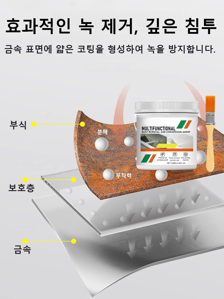 [롱래스팅 방부식] 녹 변환제