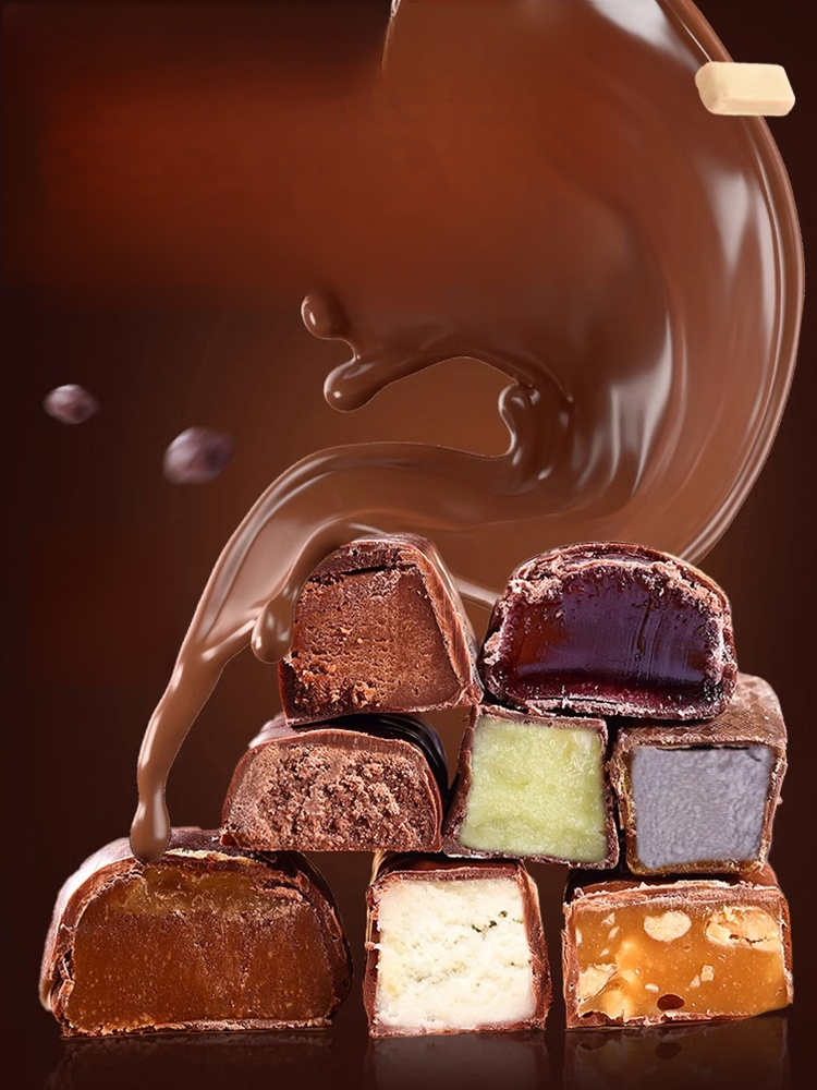 러시아 혼합 초콜릿 캔디