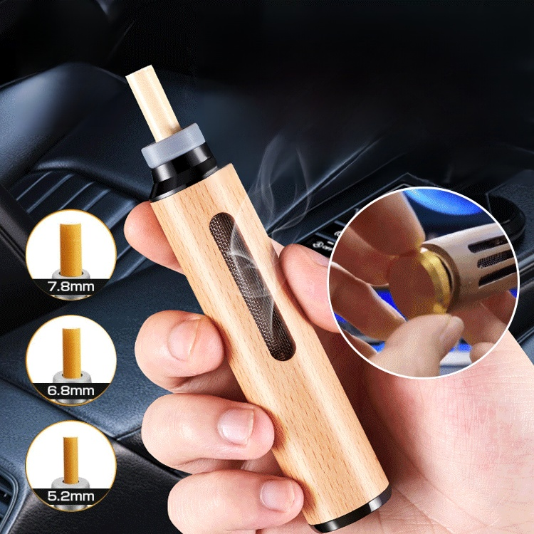 [담뱃재 떨 필요 없는] 휴대용 재떨이