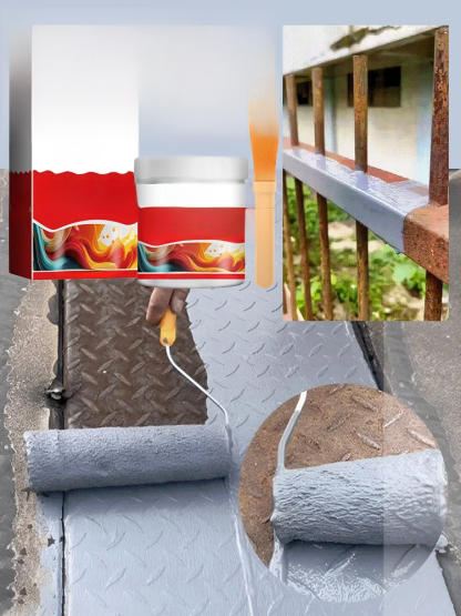 고온과 극한의 환경에서도 견디며, 10년간 변색 없는 친환경 방청 페인트