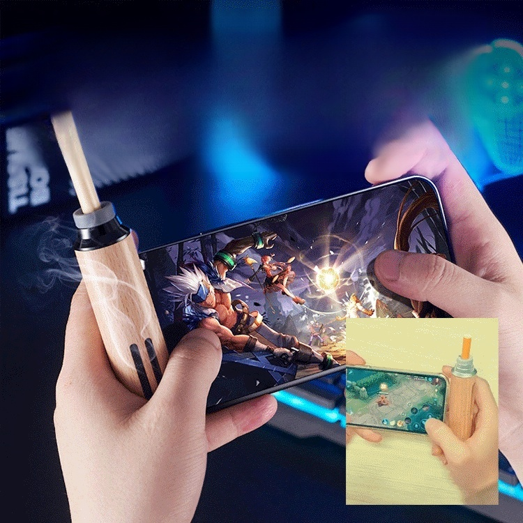 [담뱃재 떨 필요 없는] 휴대용 재떨이