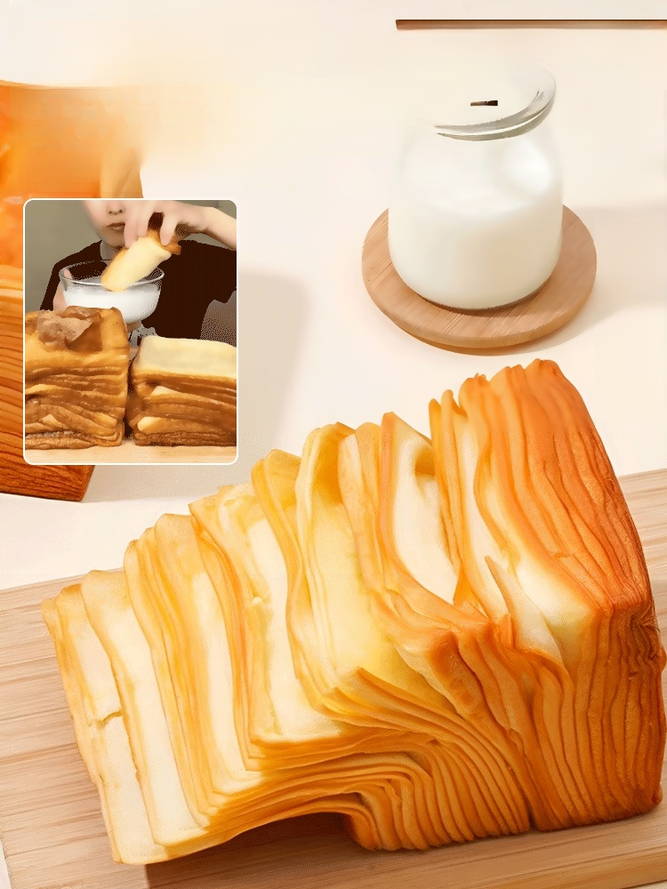 덴마크 왕실 빵집 장인이 정성스럽게 만든 물소 우유 크로와상 토스트