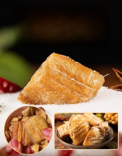 바삭바삭한 말린 갈치 간식