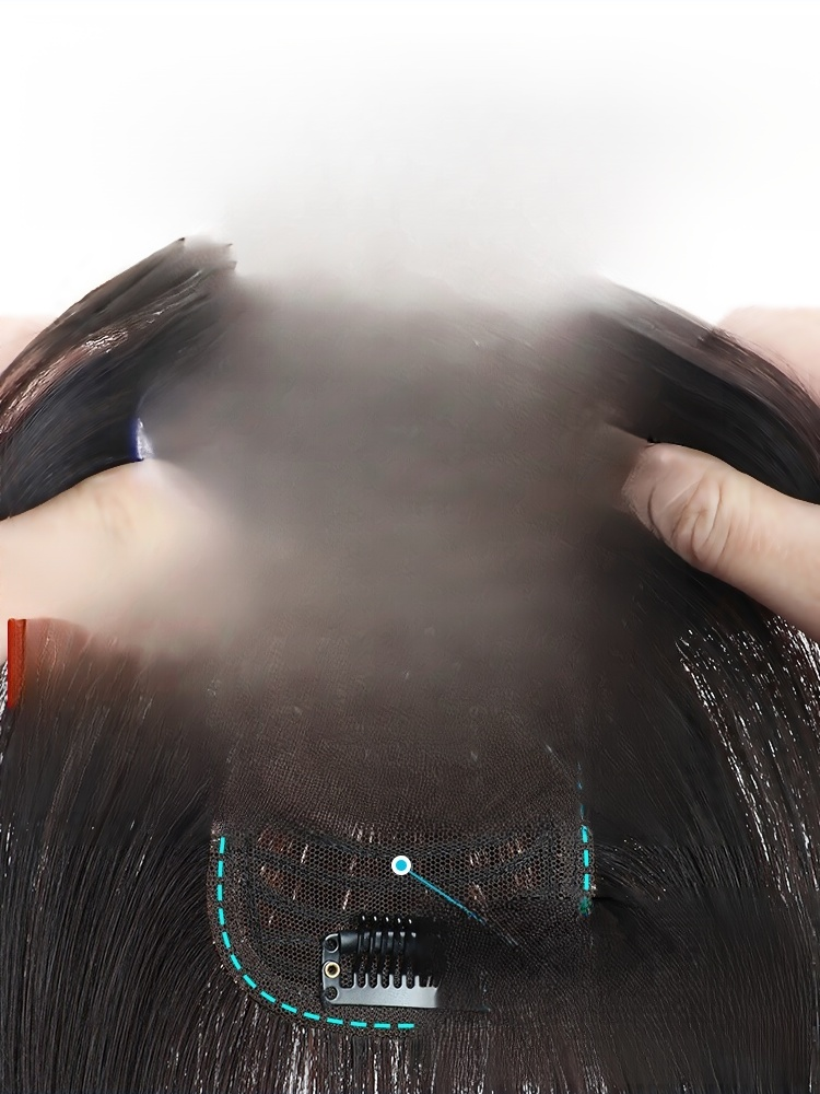 흰머리 커버+머리숱 증가 내추럴 가발