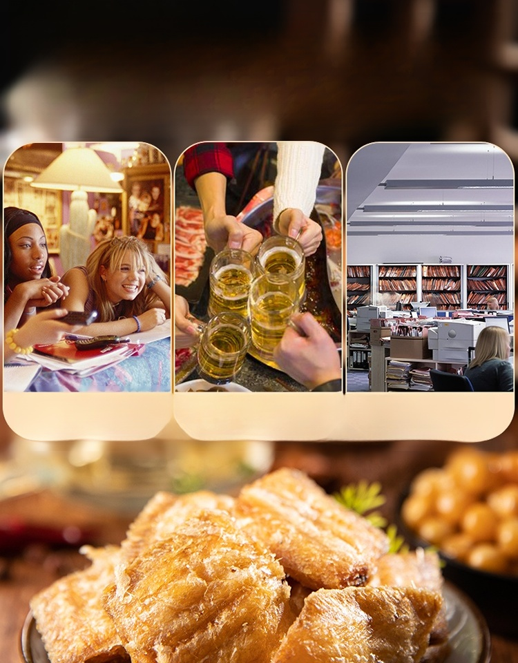 바삭바삭한 말린 갈치 간식