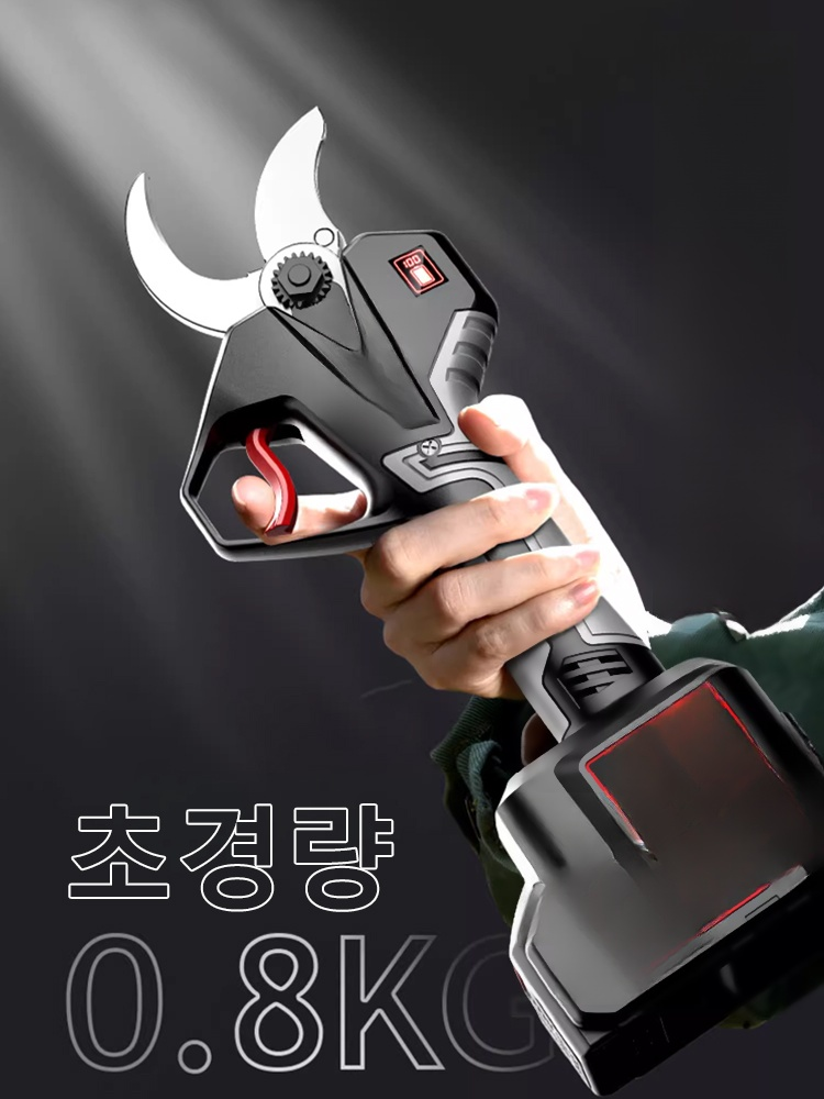 【날카롭고 내구성】초경량 브러시리스 리튬 전지 가위