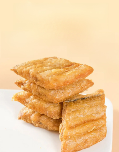 바삭바삭한 말린 갈치 간식