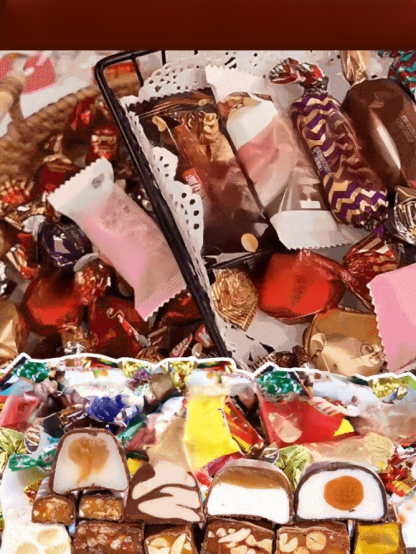 【러시아 풍미 혼합 초콜릿 캔디】50%할인