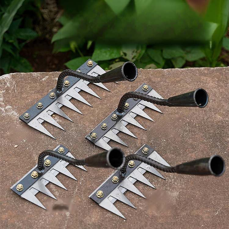 탈부착 가능 농업용 제초 망간강 갈퀴