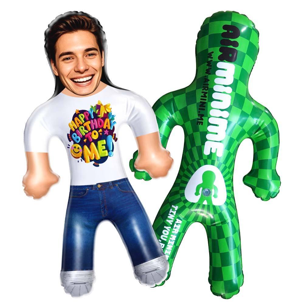 Happy Birthday To Me Custom Air Minime Funny Inflatable Gift Blow Up Dolls
