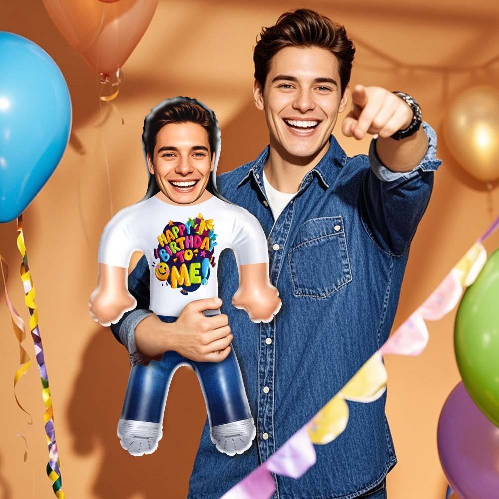 Happy Birthday To Me Custom Air Minime Funny Inflatable Gift Blow Up Dolls