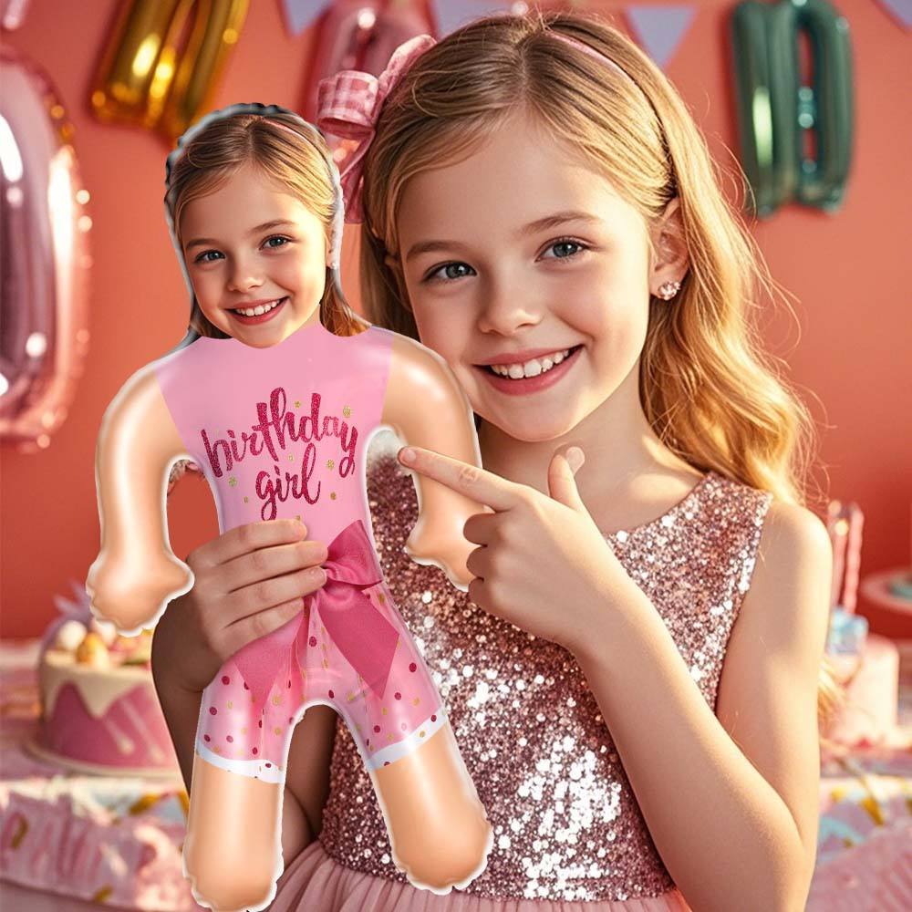 Custom Air Minime Little Birthday Girl Blow Up Dolls Inflatable Birthday Gift For Her