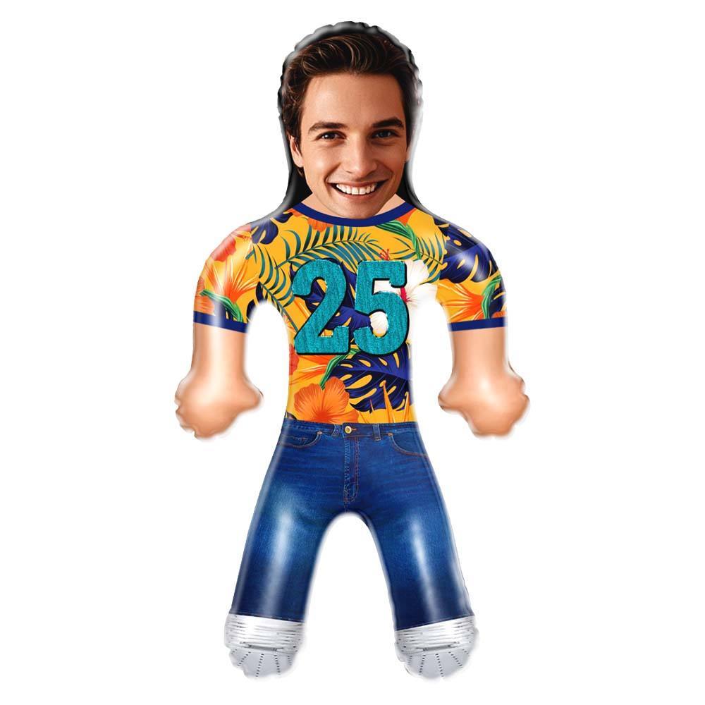 Custom Air Minime Birthday Blow Up Dolls With Age Funny Inflatable Birthday Gift