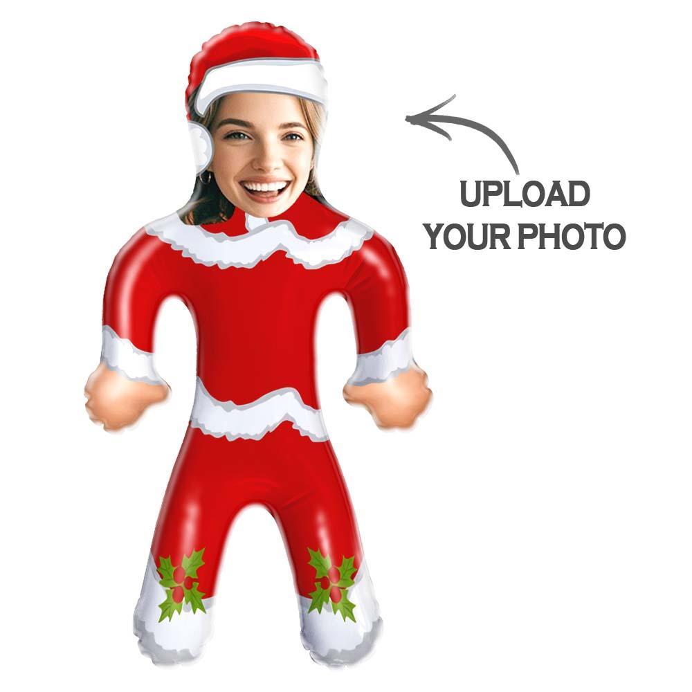 Custom Christmas Skirt Blow Up Doll Custom Face Air Minime Doll Funny Inflatable Doll Christmas Gift